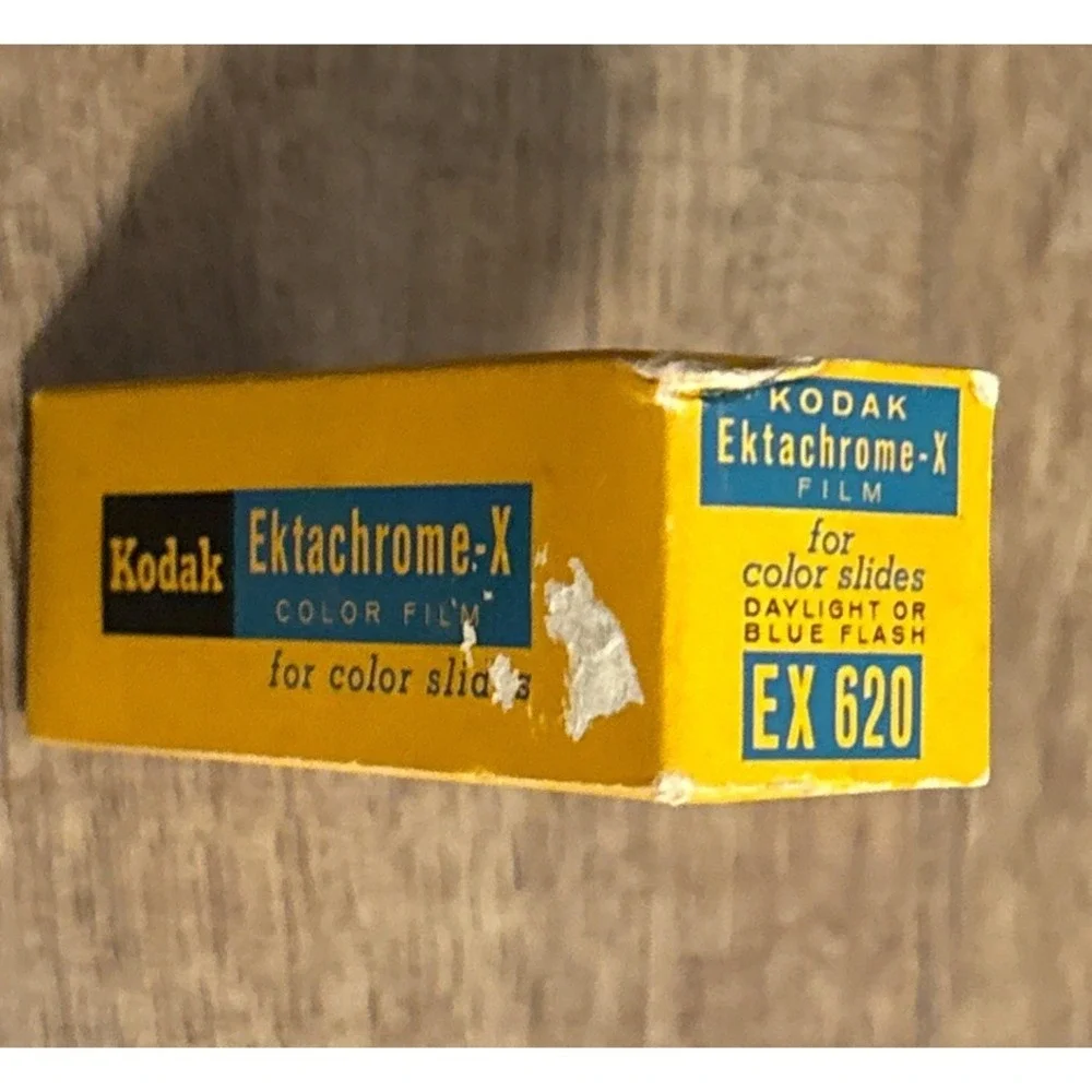Kodak Ektachrome-X EX 620 Color Slide Film Sealed Expired 1965